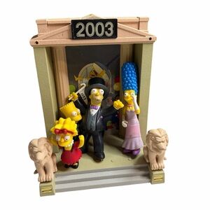 The Simpsons New Years Eve Playset Toys R Us Exclusive 6 Figures Bart Homer
